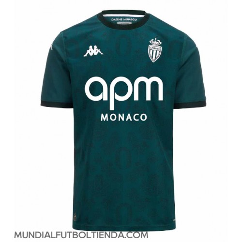 Camiseta AS Monaco Segunda Equipación Replica 2024-25 mangas cortas